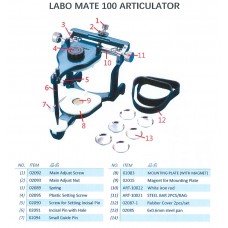 LaboMate 100 SPAREPART Diagram - For Information Purposes Only - Contact Us 